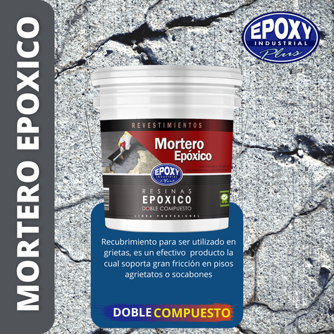 Mortero Epoxico Reparador De Pisos De Pisos 25 Kilos-1