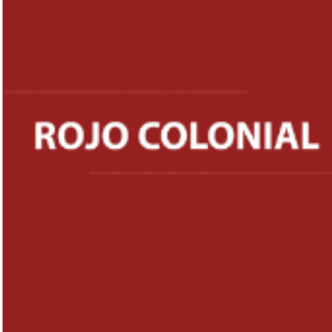 Pintura Esmalte Pieza y Fachada Rojo Colonial (Mate) Tineta 20Lts-1