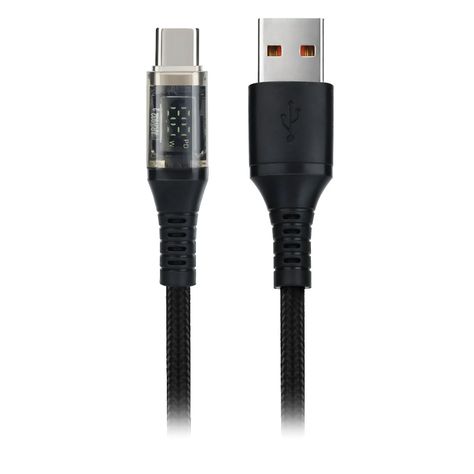 Cable Usb A A Tipo C 20w Con Pantalla Led - SC-0