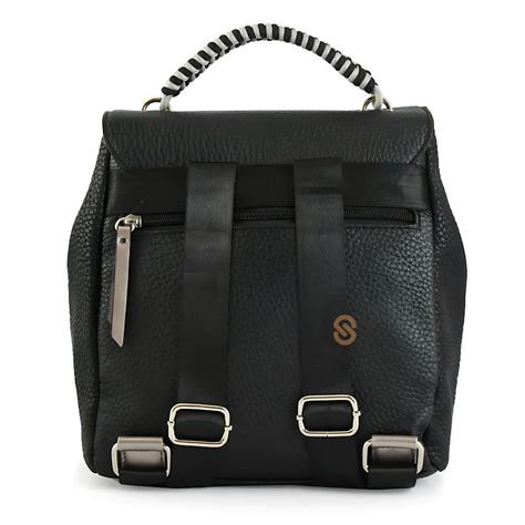 Mochila Mediana Alicia Color Negro Ziol - SC-2