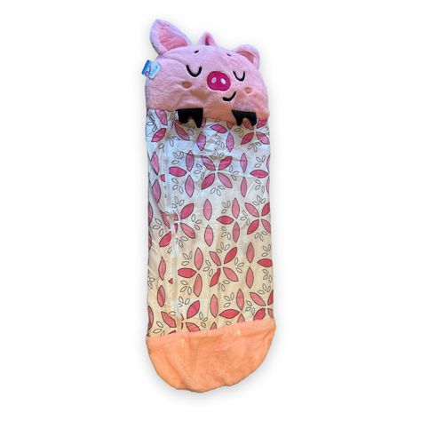 Saco De Dormir Para Niños Diseño Chanchito Rosa - Shopyclick-0