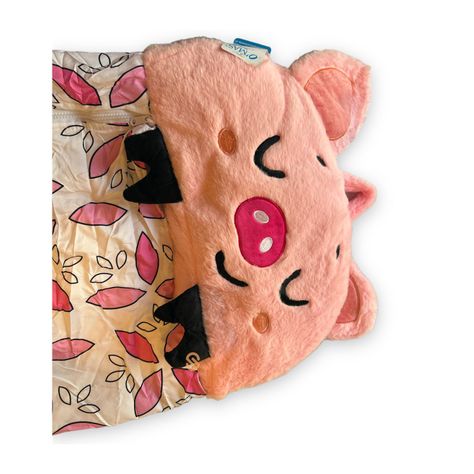 Saco De Dormir Para Niños Diseño Chanchito Rosa - Shopyclick-1
