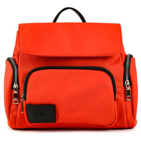 Mochila Mediana Con Tapa Colores Maciel Ziol - SC-0