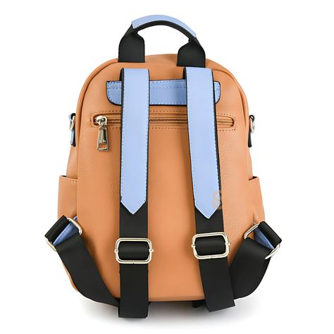 Mochila Pequeña Lychee Camel Ziol - SC-2