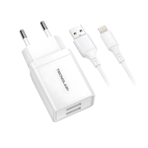 Cargador Pared 2 Usb Cable Compatible Lightning 2.1a - SC-0