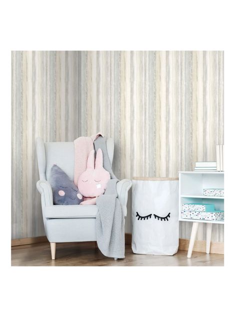 PVC Autoadhesivo  TAN WATERCOLOR STRIPE (RMK9062WP)-2