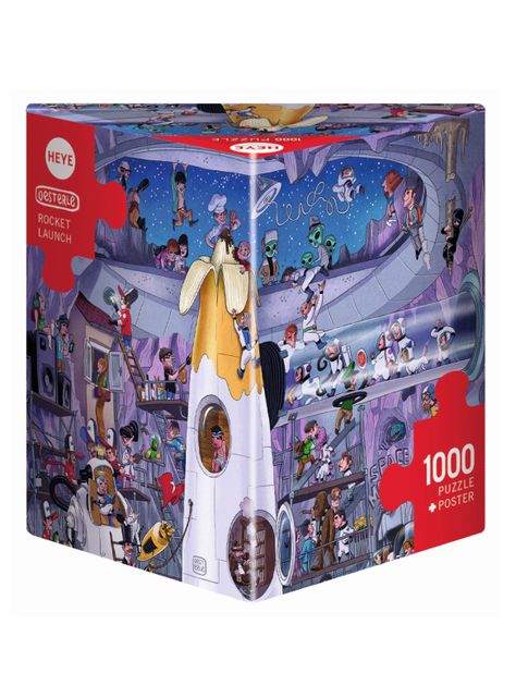 Heye Puzzle de 1000 piezas Rocket Launch Genial (06429790)-0