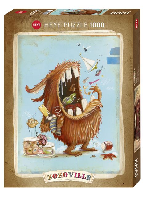 Heye Puzzle 1000 piezas Omnivore Genial (06429967)-0