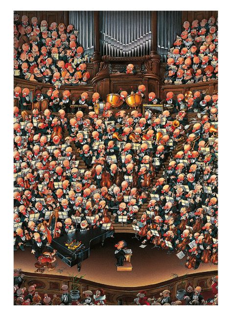 Heye Puzzle 2000 p. Orchestra Genial (06608660)-1
