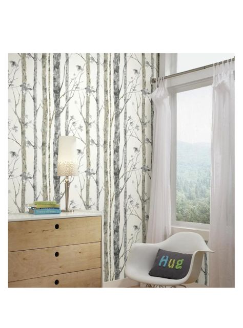 Roommates PVC Autoadhesivo Birch Trees Genial (B6799926)-1