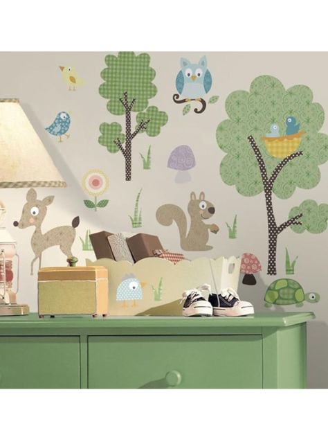 Roommates Wallstickers Woodland Animals Genial (B6794254)-0