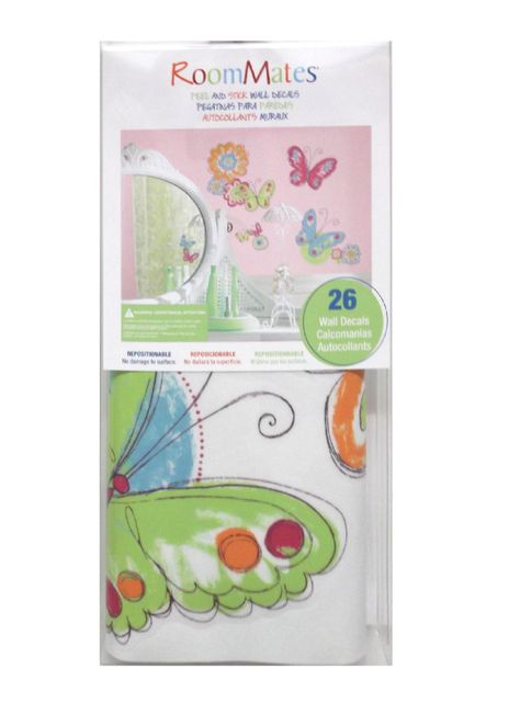 Wallstickers decorativos Brush Work Butterfly (RMK2325SCS)-1