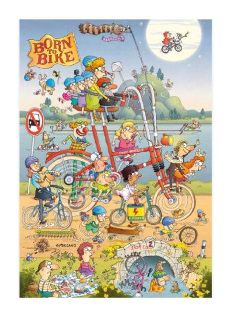 Heye Puzzle 500 p. Take a Trip with Marino Degano Genial (06230074)-1