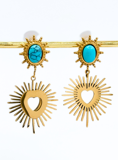 Aros De Fiesta, Sagrado Corazón Turquesa, Matrimonio y graduación-3
