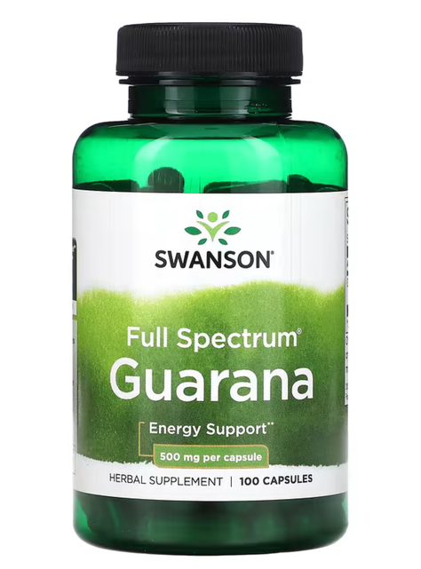 Guaraná Premium 500 Mg 100 Capsulas Maxima Energia -0
