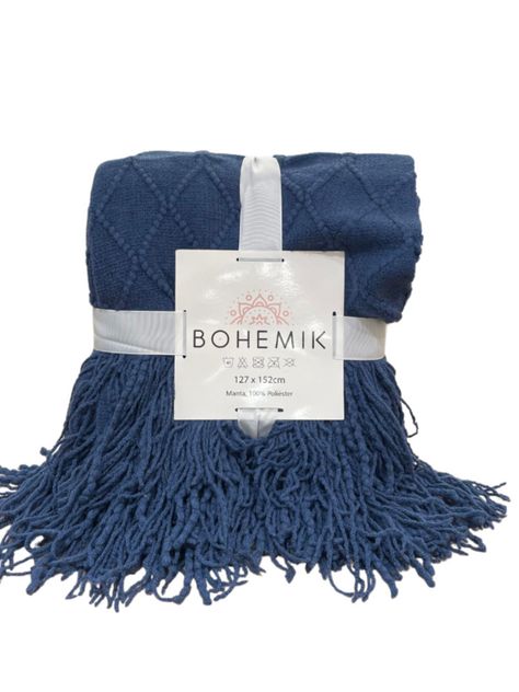 Manta Rustic Blue-0
