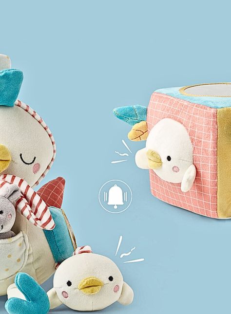 Cubo Soft Animales Bebes-2