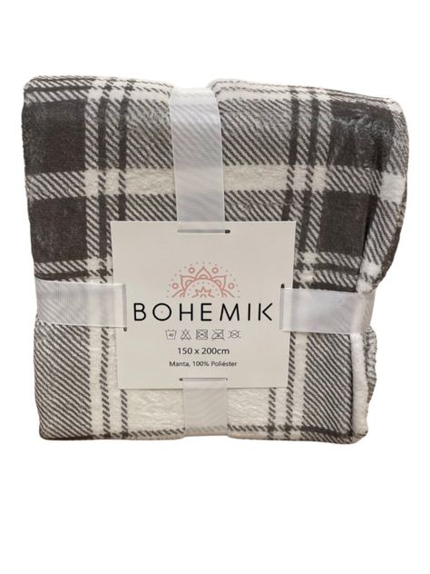 Manta Soft Tartan Gray-0