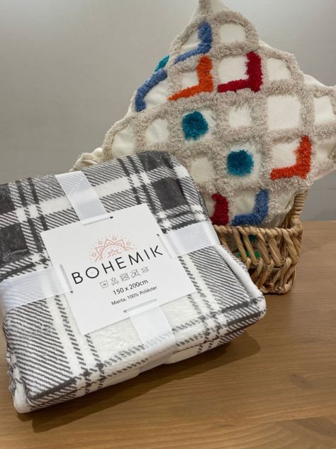 Manta Soft Tartan Gray-3
