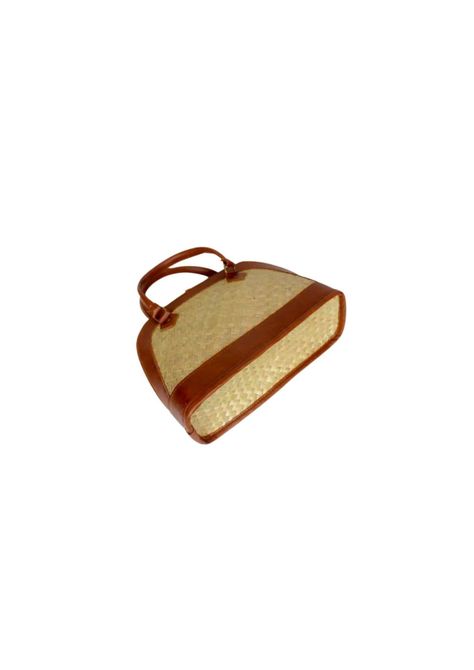 Cartera Bambú tejido Vintaje-3