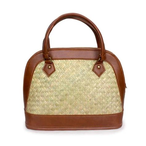 Cartera Bambú tejido Vintaje-0