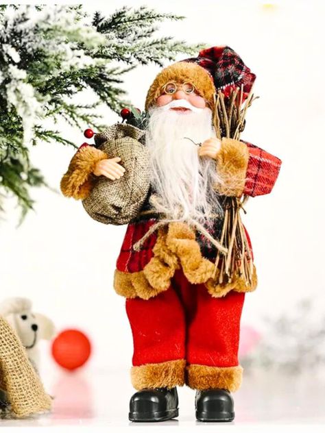 Muñeco de navidad Viejo Pascuero con Saco pascuero-1