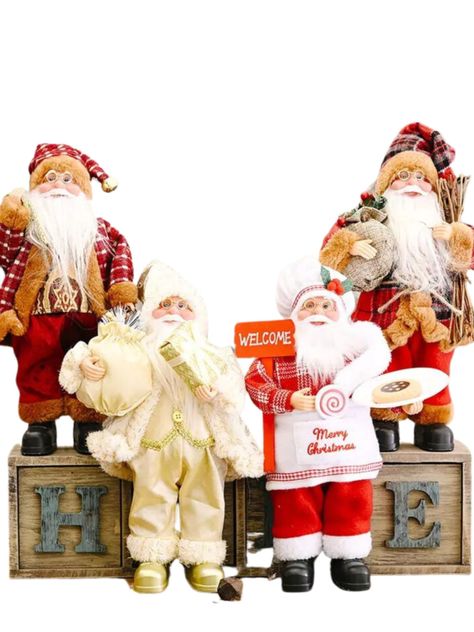 Muñeco de navidad Viejo Pascuero con Saco pascuero-2