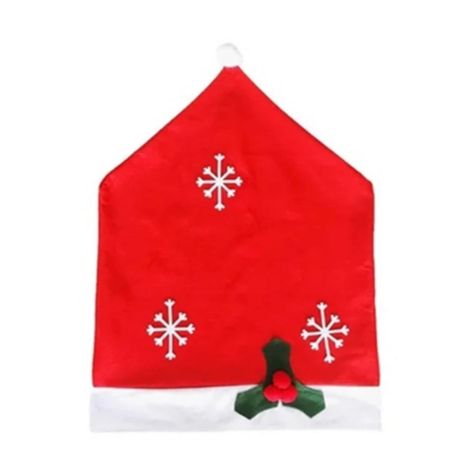 Funda Silla Comedor Pack 2 , Decora Tu casa Para Esta Navidad-0
