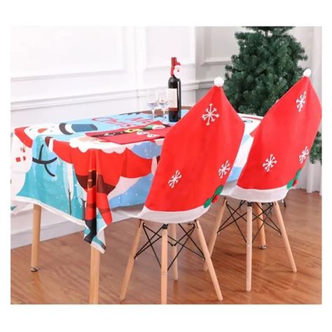 Funda Silla Comedor Pack 2 , Decora Tu casa Para Esta Navidad-2