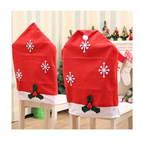 Funda Silla Comedor Pack 2 , Decora Tu casa Para Esta Navidad-1
