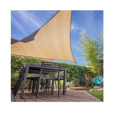 Malla Sombra Triangular  Protector Casa Y Jardin-3