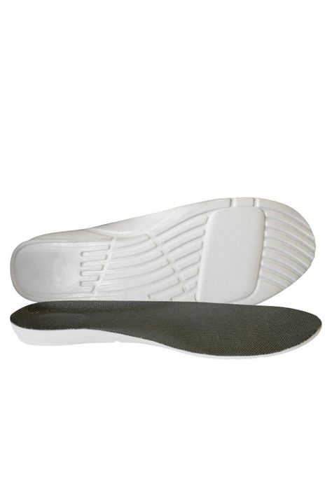 Zapatilla Con Velcro y Cordón Elasticados Negra-5