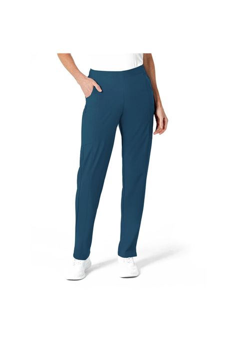 Pantalón Clínico Mujer Wonderwink 5155 Verde Petróleo-0