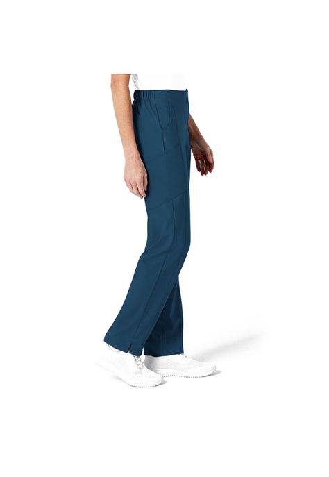 Pantalón Clínico Mujer Wonderwink 5155 Verde Petróleo-3