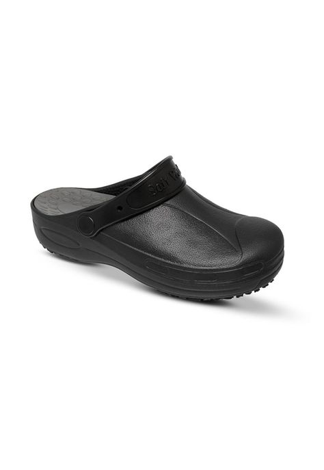 Calzado Zueco Unisex Soft Works Negro BB90-0