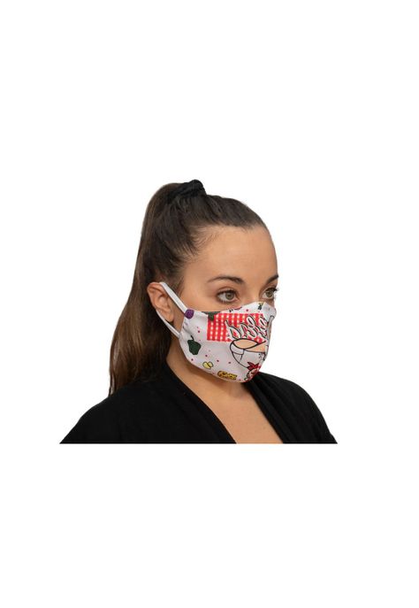 Mascarilla Antifluido Lavable Mike`s Pizza-0