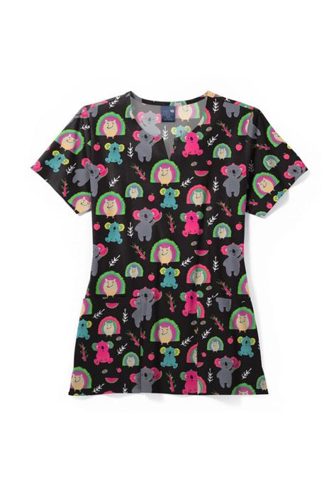 Polera Clínica Mujer Zoe-Chloe SPMK Estampada-0