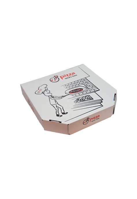 Calcetines Caja Pizza Unisex Pack 4-1