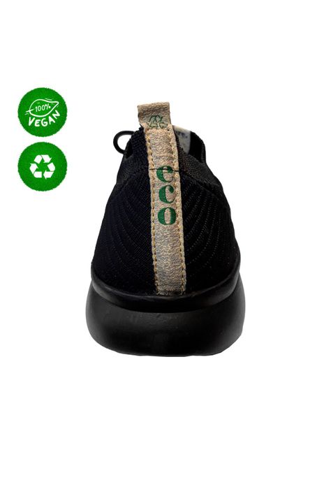 Zapatilla Sustentable Negro Mike`s-3