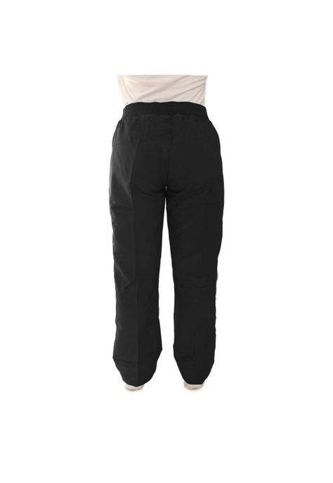 Pantalón Mujer Negro Mike's Antifluido Uniformes Clínicos-3