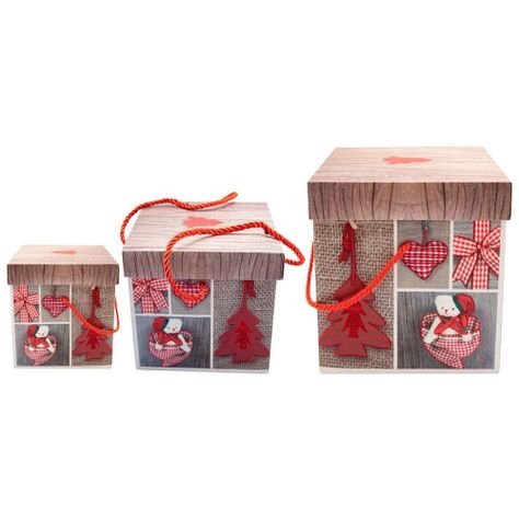SET DE 3 CAJAS NAVIDEÑAS.-0