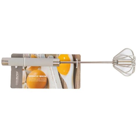 BATIDOR DE HUEVOS MANUAL CASASUNCO GRIS-0