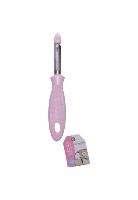 Kit de rebanador y peladores rosado-4