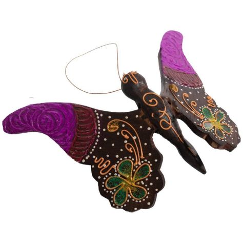 SET DE 3 MARIPOSAS MADERA-1