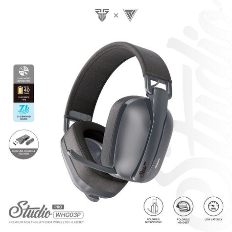 Audífonos inalámbricos Playstation Studio PRO 7.1 Fantech Bluetooth PS5 Edition-6