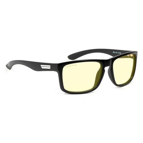Lentes de descanso con filtro azul Gunnar Intercept Onyx Amber 65% BlueBlock-0