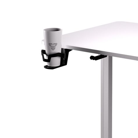 Escritorio mecánico con motor de elevación Fantech WorkStation WS311 Blanco perla-1