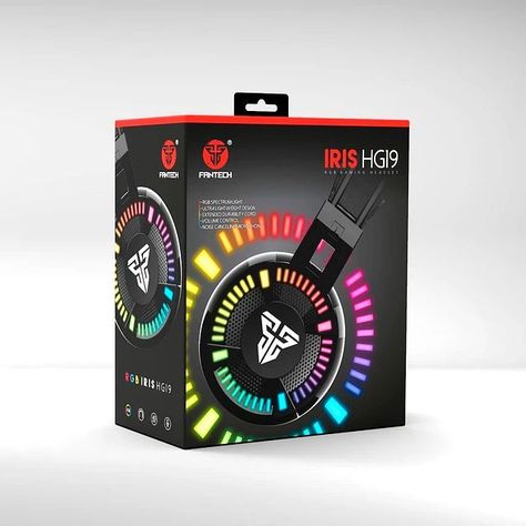 Audífonos PC Gaming Fantech Iris RGB HG19-4
