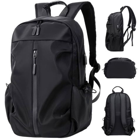  Mochila Notebook Nomad Tech 20-35 Litros USB Viajes y Oficina-1