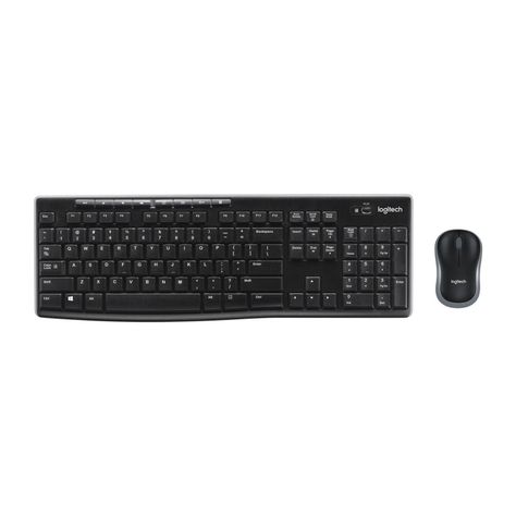 Kit Teclado y Mouse Inalámbrico Logitech MK270-0